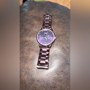 Purple Coach Watch
